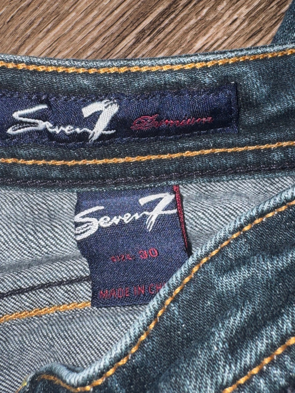 Seven7 Darkwash Women's Bootcut Jeans - Size 30 - Picture 8 of 9